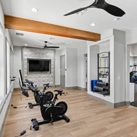 bright fitness center